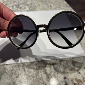 Tom Ford Black and Silver Sunglasses